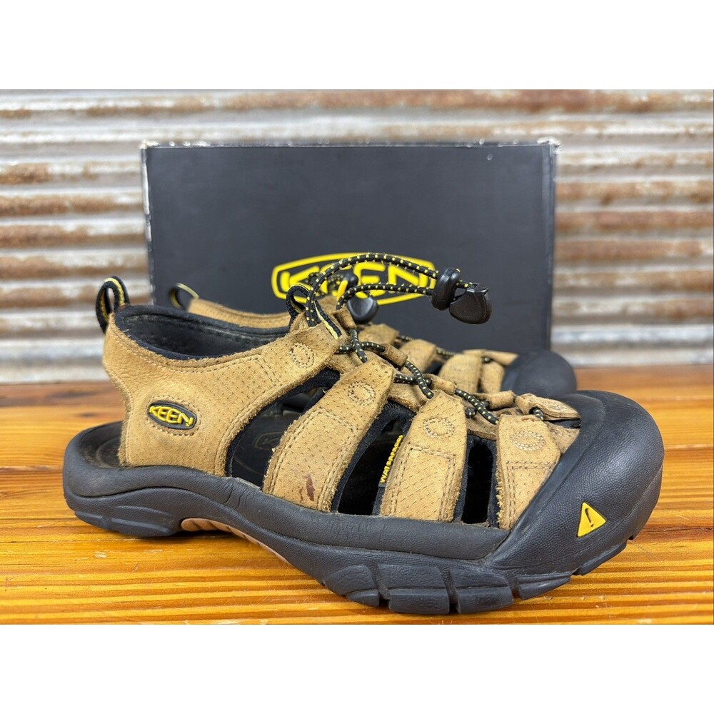 Keen Newport Carmelite Womens Size 8.5 Brown Leather Sandals Shoes Outdoor